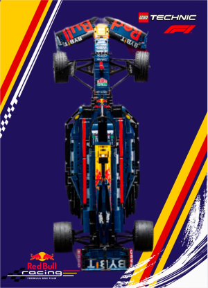 Cadre Légo F1 Oracle REDBULL set 42206