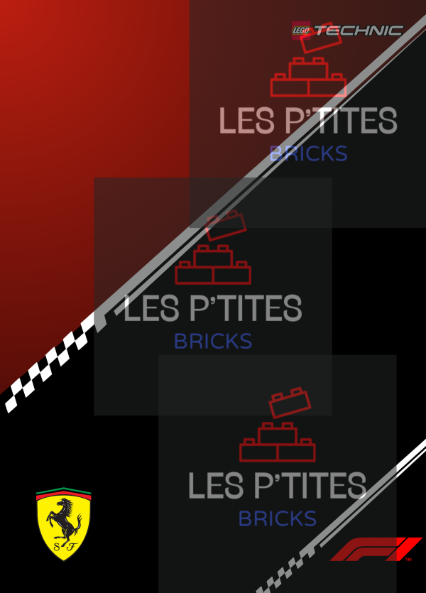 Cadre Légo Ferrari F1 42207