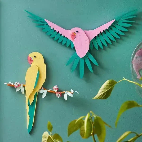 LEGO De Faunacollectie – Kleurrijke papegaaien 31211 Art