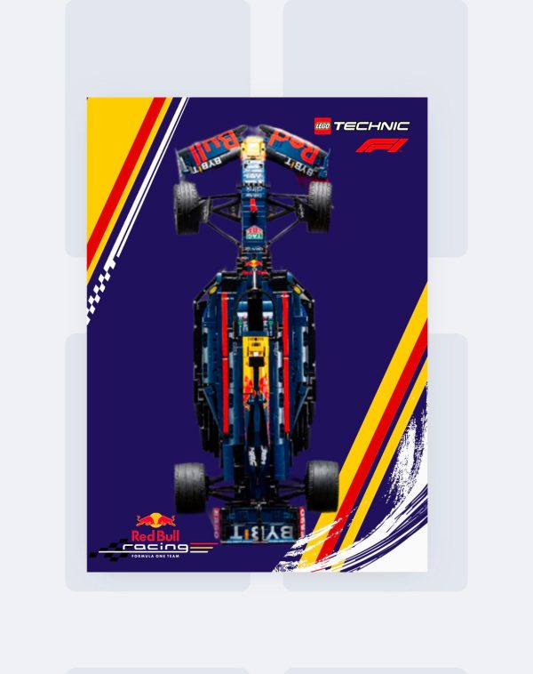 Cadre Légo F1 Oracle REDBULL set 42206