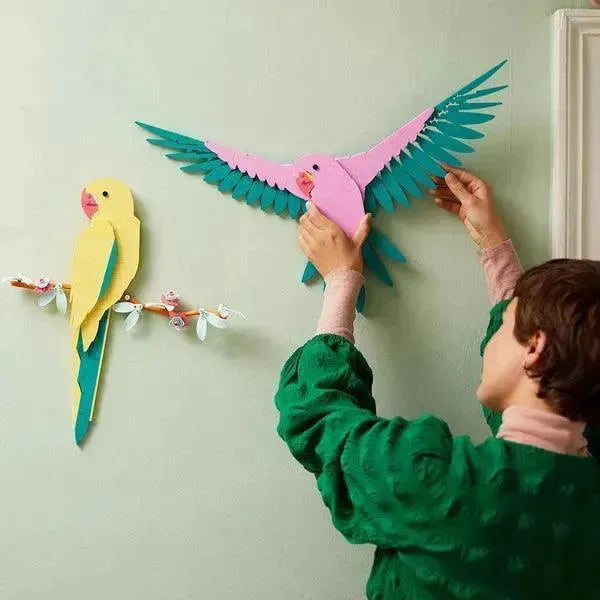 LEGO De Faunacollectie – Kleurrijke papegaaien 31211 Art