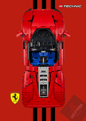 Cadre Légo Ferrari 42143