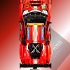 Cadre Légo Ferrari 488 GTE -set 42125-