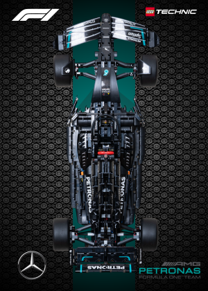Cadre Légo F1 AMG set 42171