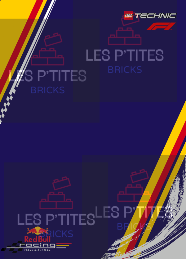 Cadre Légo F1 Oracle REDBULL set 42206