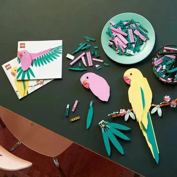 LEGO De Faunacollectie – Kleurrijke papegaaien 31211 Art