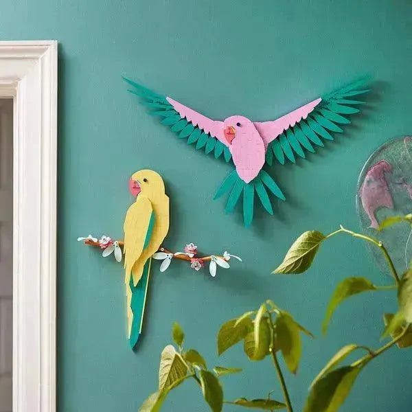 LEGO De Faunacollectie – Kleurrijke papegaaien 31211 Art