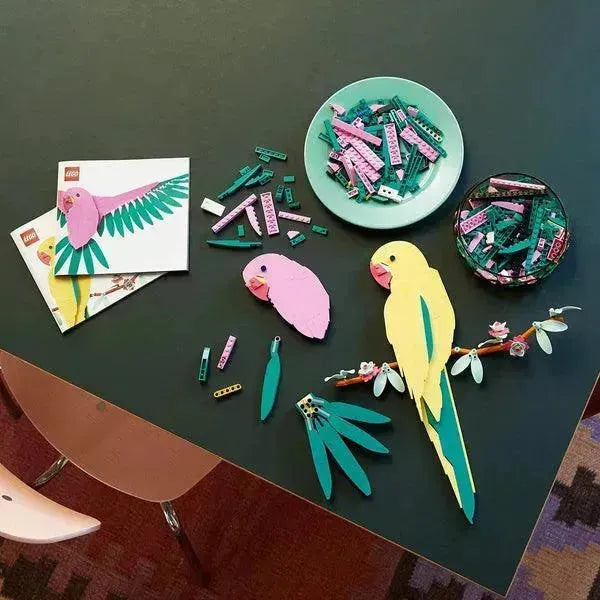 LEGO De Faunacollectie – Kleurrijke papegaaien 31211 Art