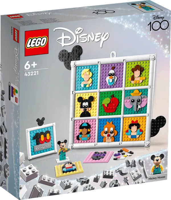 LEGO 100 jaar Disney animatiefiguren 43221 Minifiguren