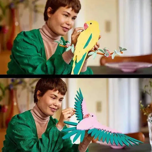 LEGO De Faunacollectie – Kleurrijke papegaaien 31211 Art