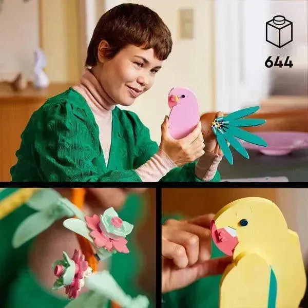 LEGO De Faunacollectie – Kleurrijke papegaaien 31211 Art
