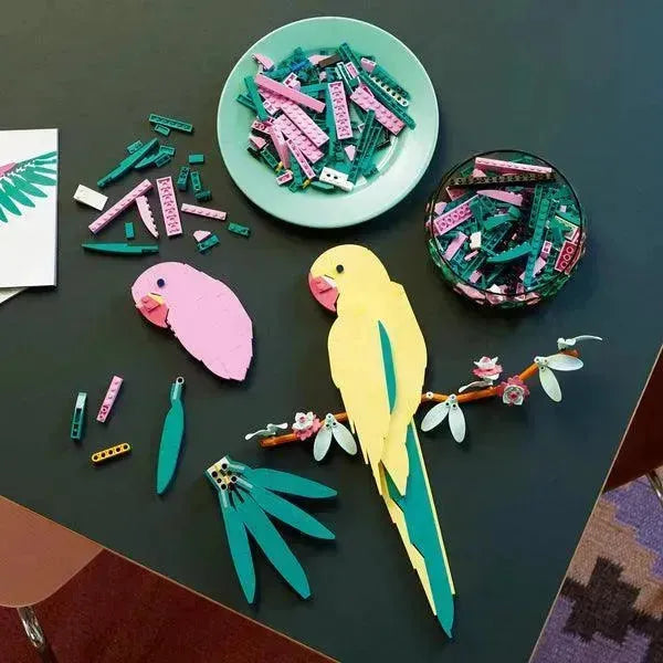 LEGO De Faunacollectie – Kleurrijke papegaaien 31211 Art