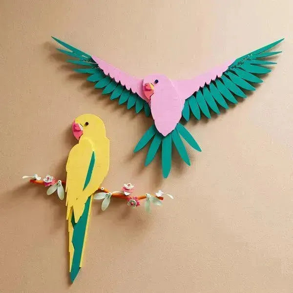 LEGO De Faunacollectie – Kleurrijke papegaaien 31211 Art