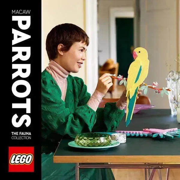 LEGO De Faunacollectie – Kleurrijke papegaaien 31211 Art