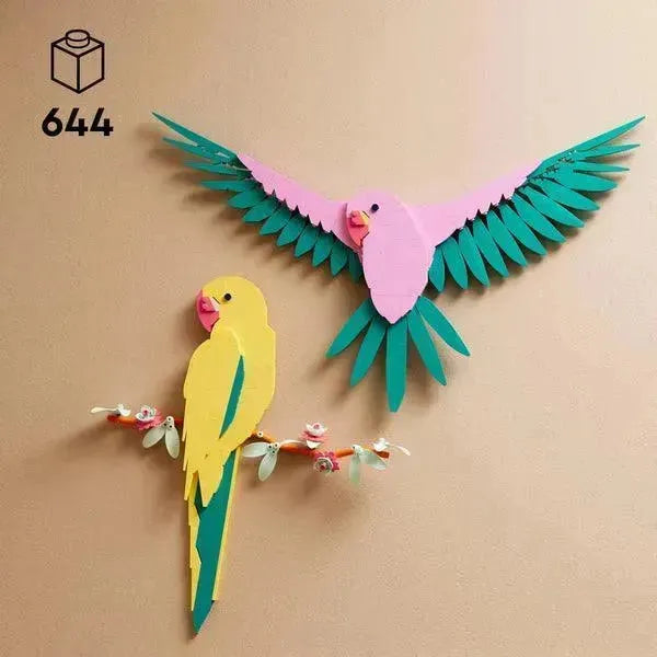 LEGO De Faunacollectie – Kleurrijke papegaaien 31211 Art