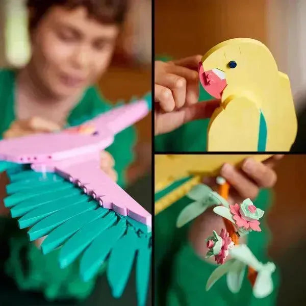 LEGO De Faunacollectie – Kleurrijke papegaaien 31211 Art